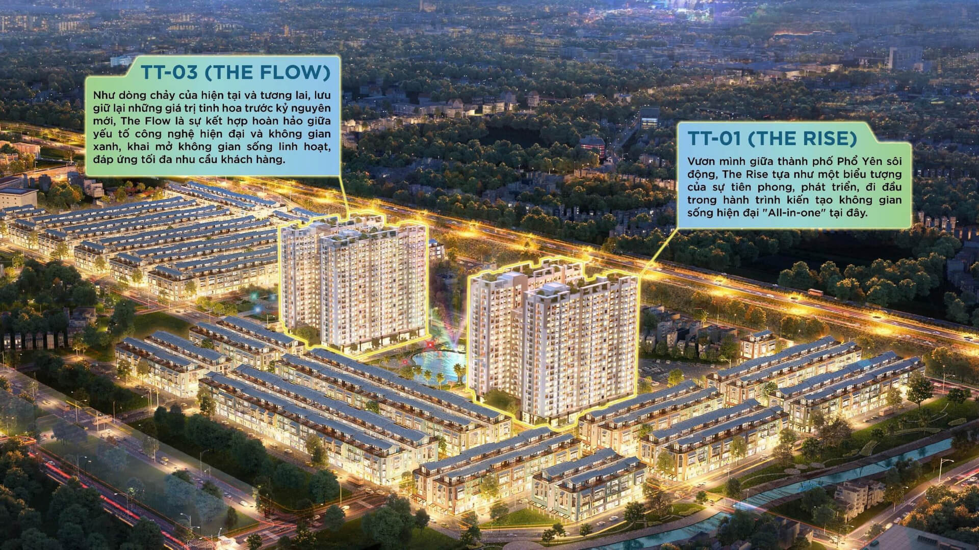 mặt bằng dự án yên bình complex thái nguyên