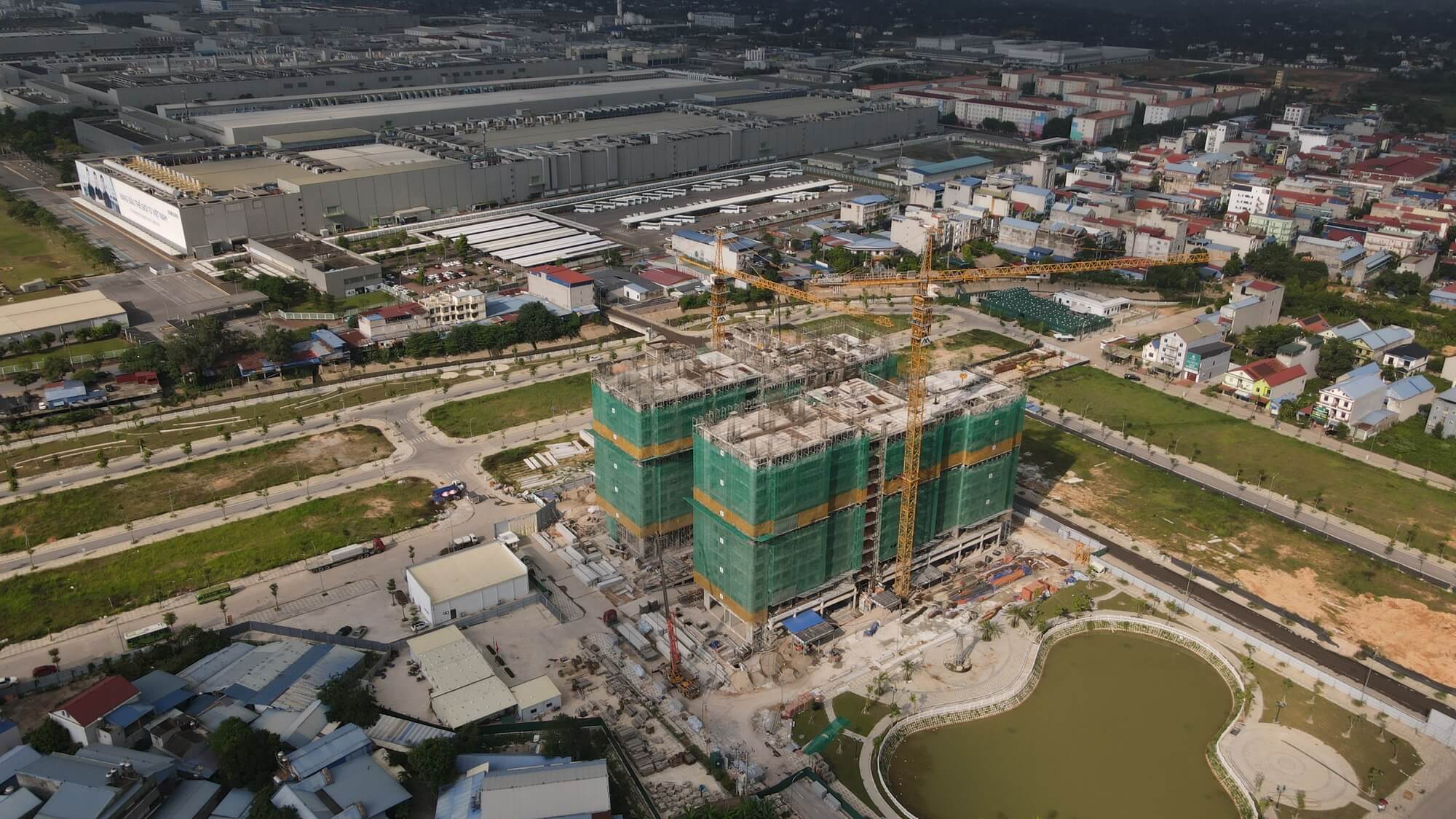 tiến độ dự án yên bình complex