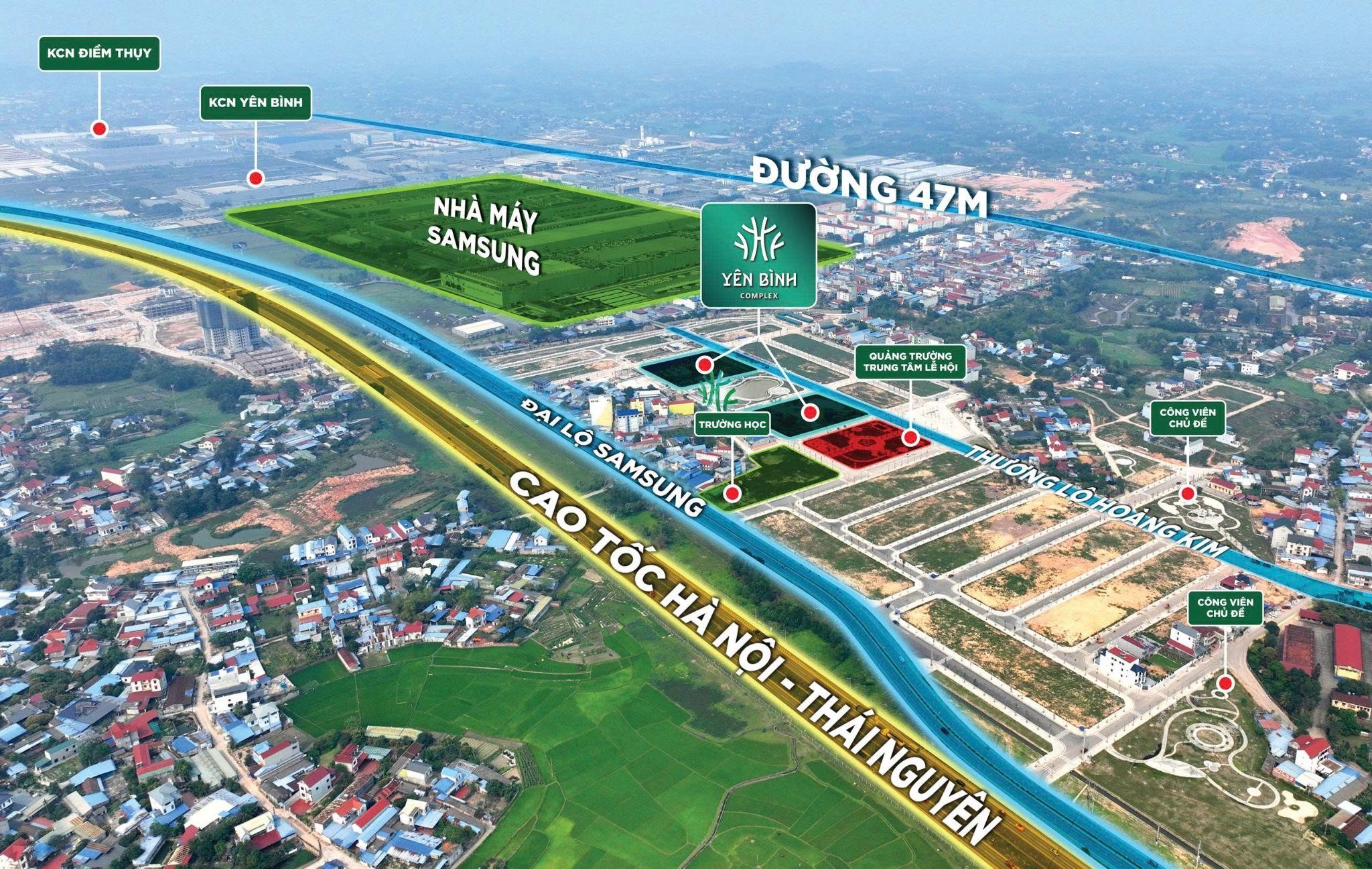 Yên Bình Complex - Căn hộ thương mại tiên phong tại thành phố Phổ Yên